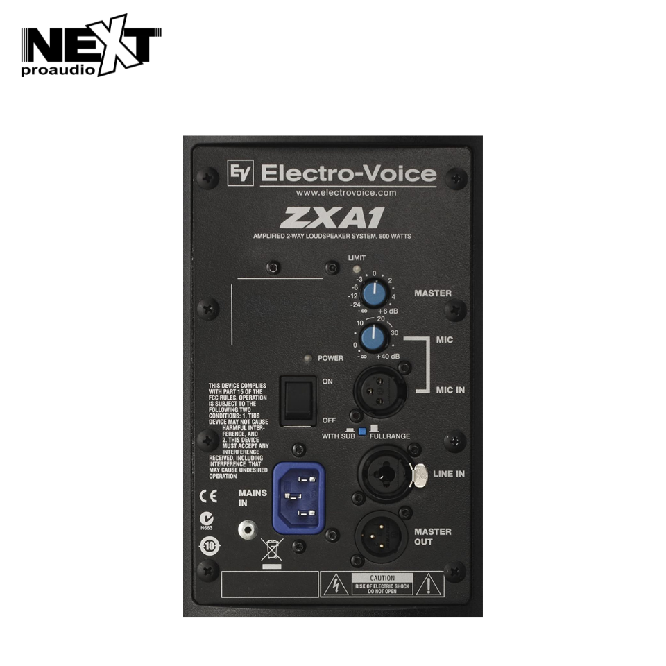 Loa toàn dải liền công suất EV ZXA1-90-230V giá tốt nhất