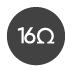 16 ohm