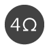 4 ohm